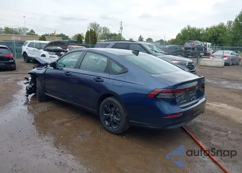 2025 Honda Accord Se из США, поврежденный, VIN 1HGCY1F44SA054065